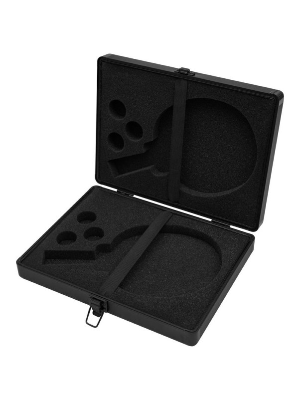 Gewo dvojni aluminijasti kovček za namiznoteniški lopar - črn