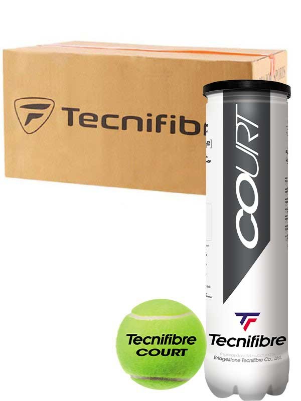 Tenis žogice Tecnifibre Court 4 - Karton 144 žog