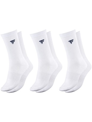Tecnifibre nogavice Classic bele - 3 pack