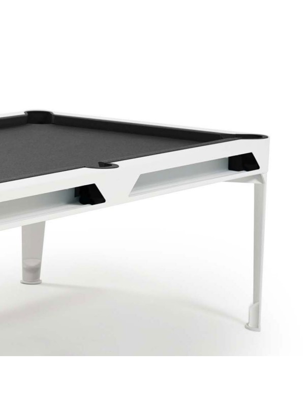 Cornilleau Hyphen biljard miza – bela z dark grey podlogo